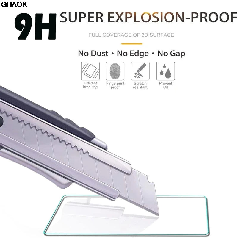 4er Set gehärtetes Glas für Google Pixel Displayschutz