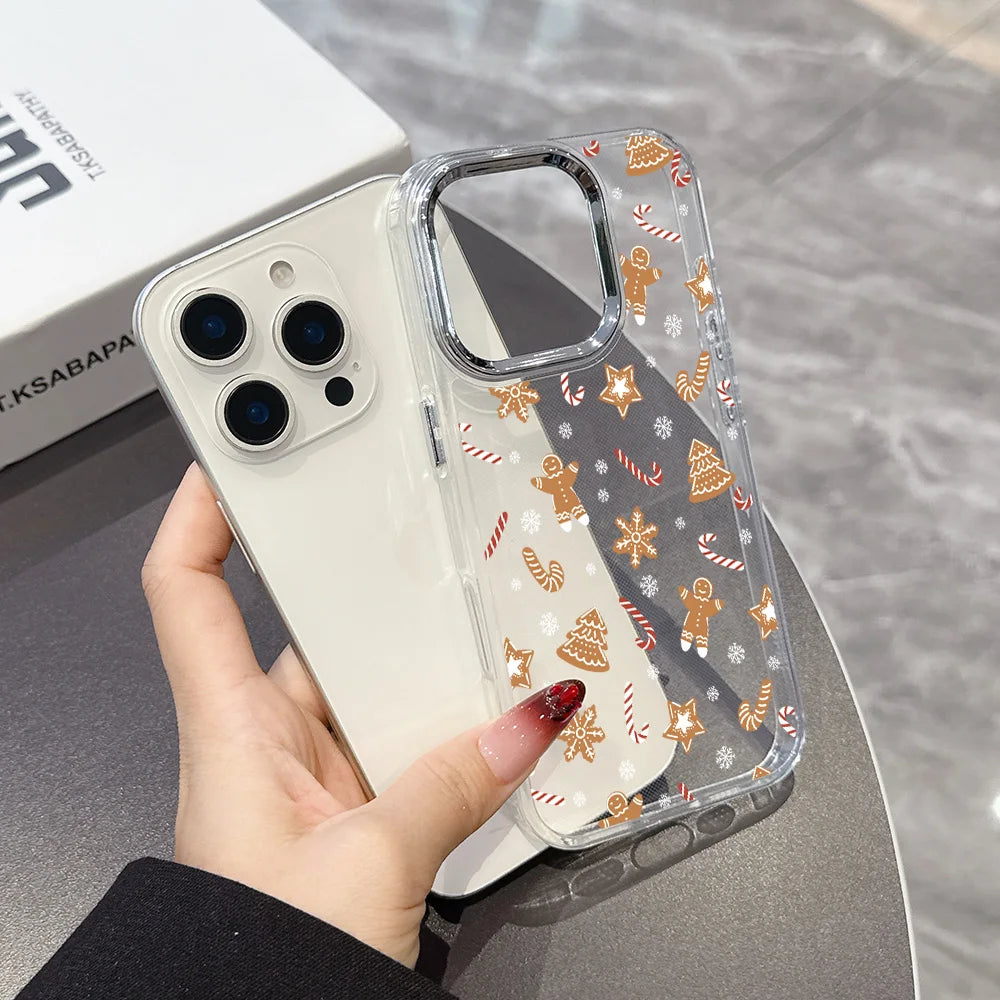 Transparente Soft TPU Hülle für Google Pixel 10 Weihnachten