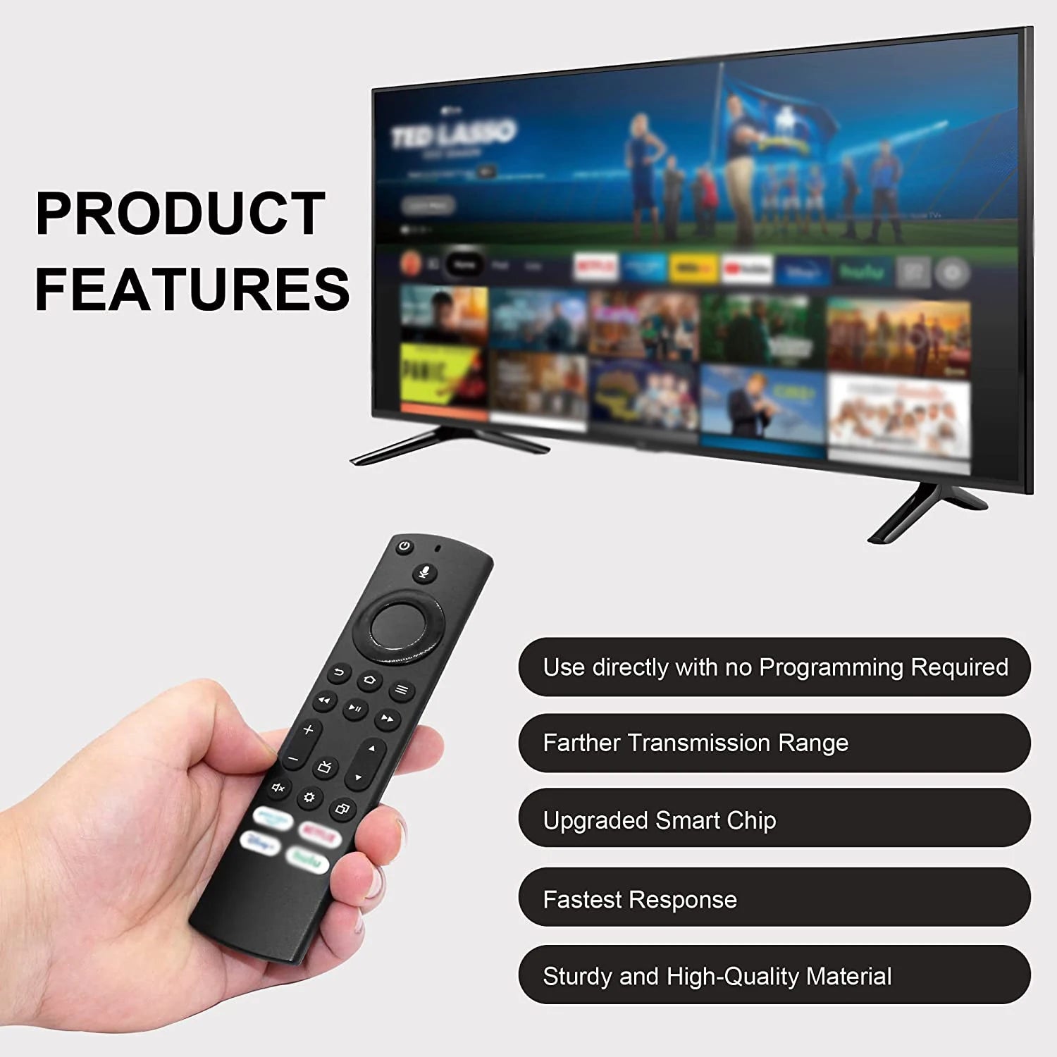 Universal voice remote control for Smart TV devices