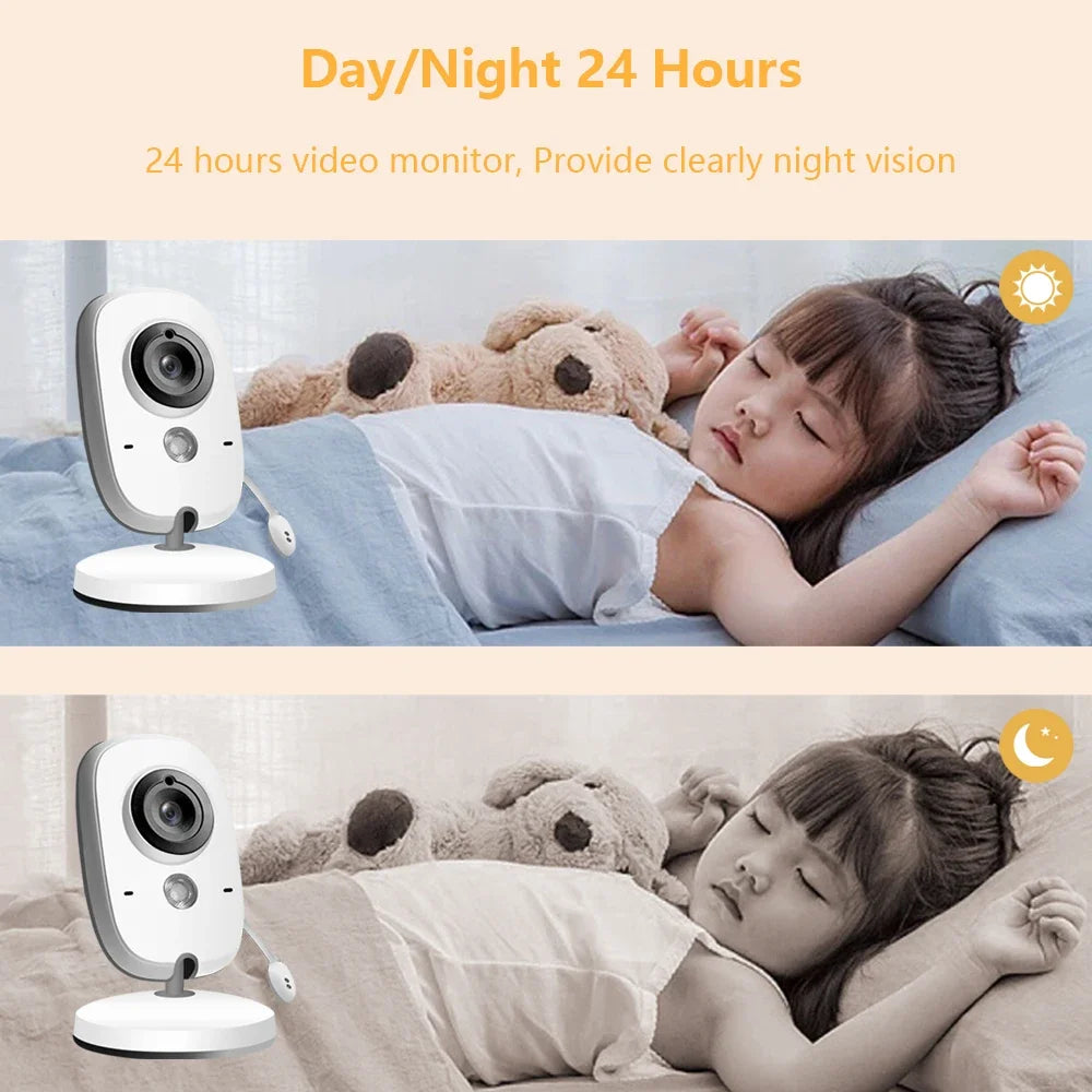 Elektronisches Babyphone mit Kamera 3,2 Zoll LCD