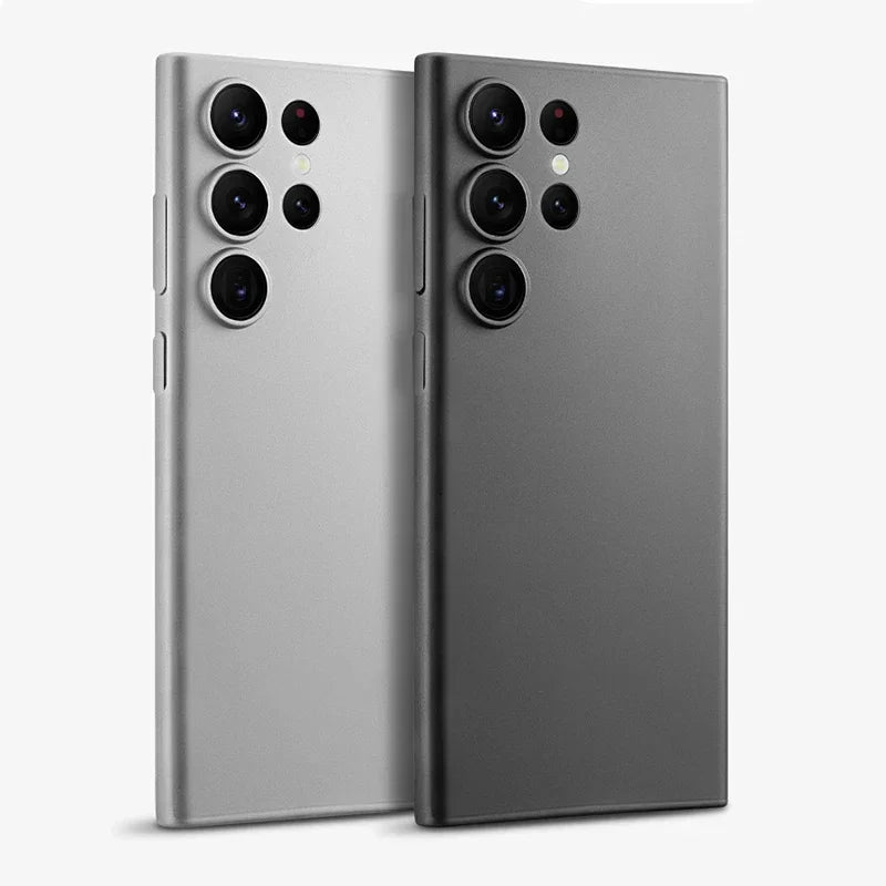 Ultra Dünne Matte Hülle für Samsung S23-25 Ultra