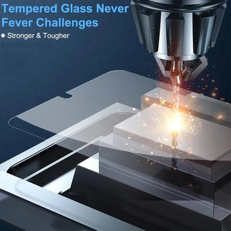 HD Schutzglas für Samsung S21–S25, A35–A55