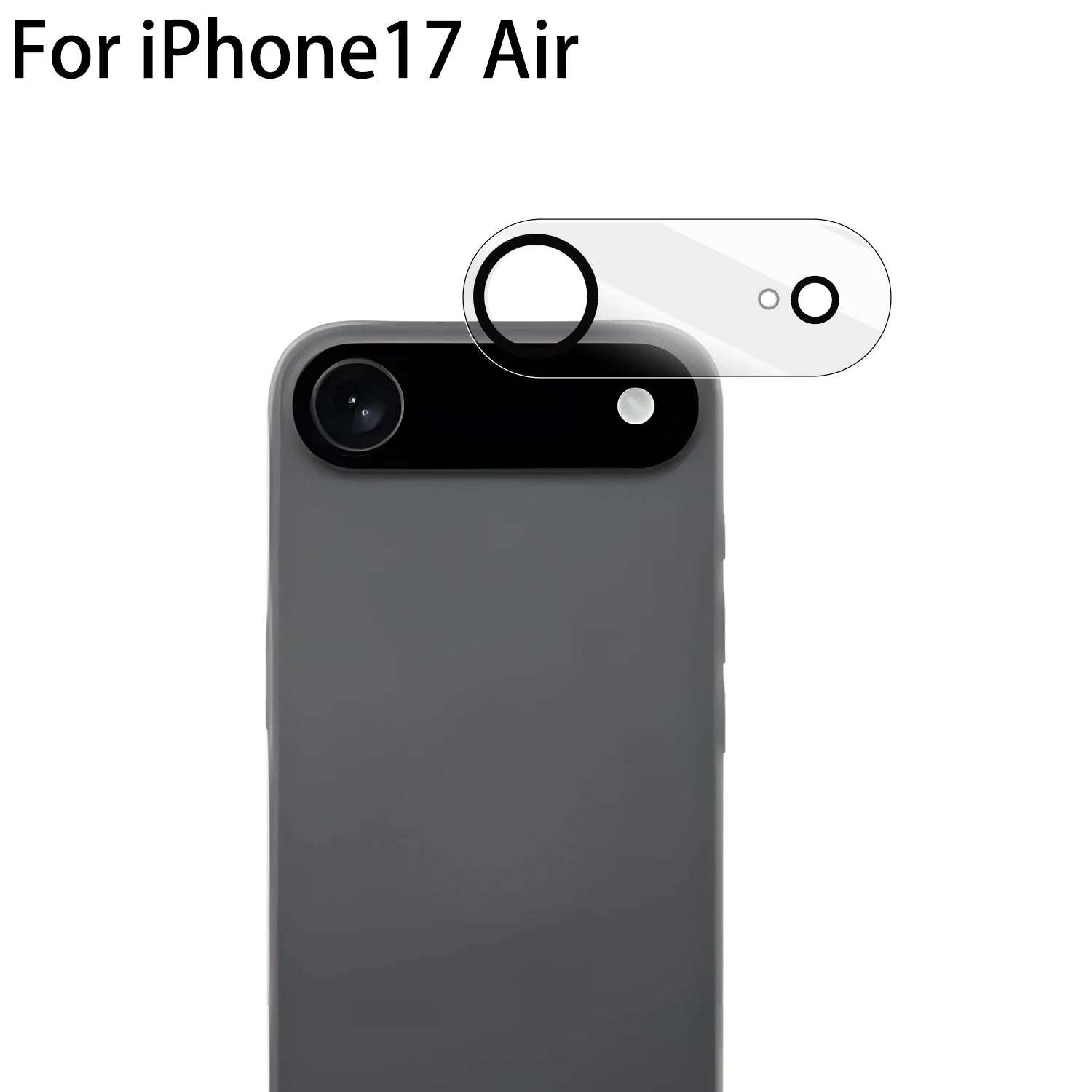 Camera lens protector glass for iPhone 17 series