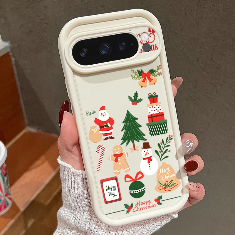 Merry Christmas TPU phone case for Google Pixel