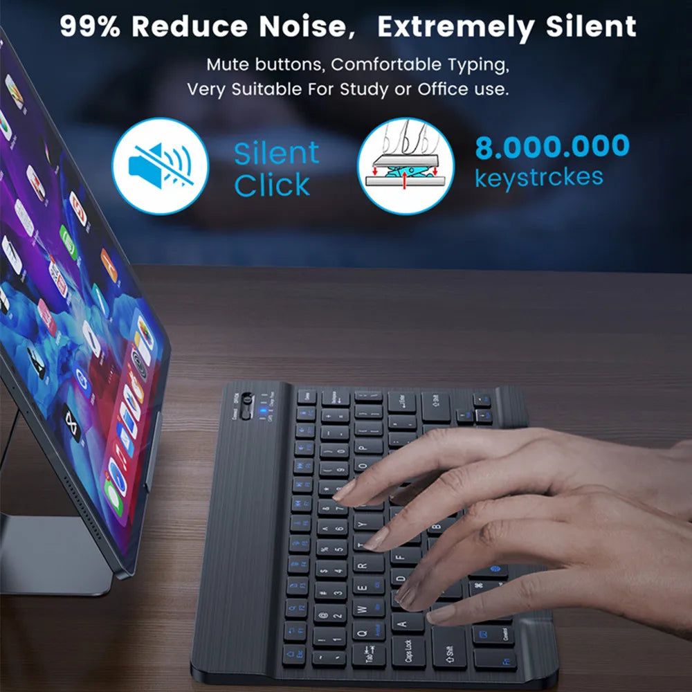 Bluetooth Tastatur Maus für Tablet & iPad