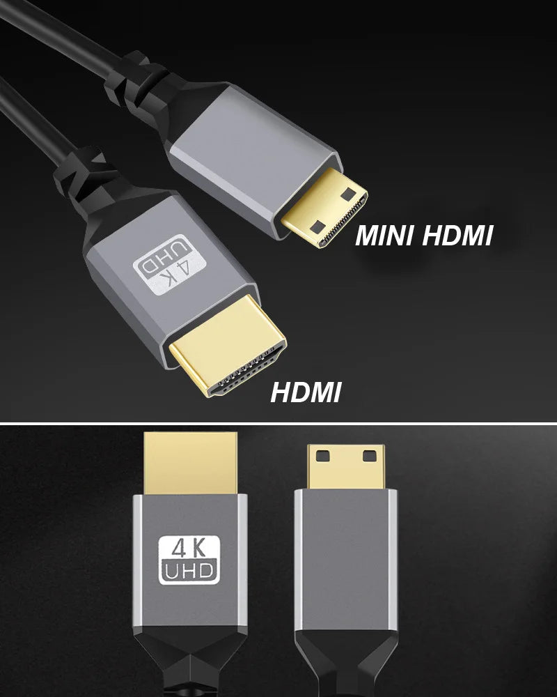 Flexibles 4K HDMI Spiralkabel 0,5-2,4m Verlängerung