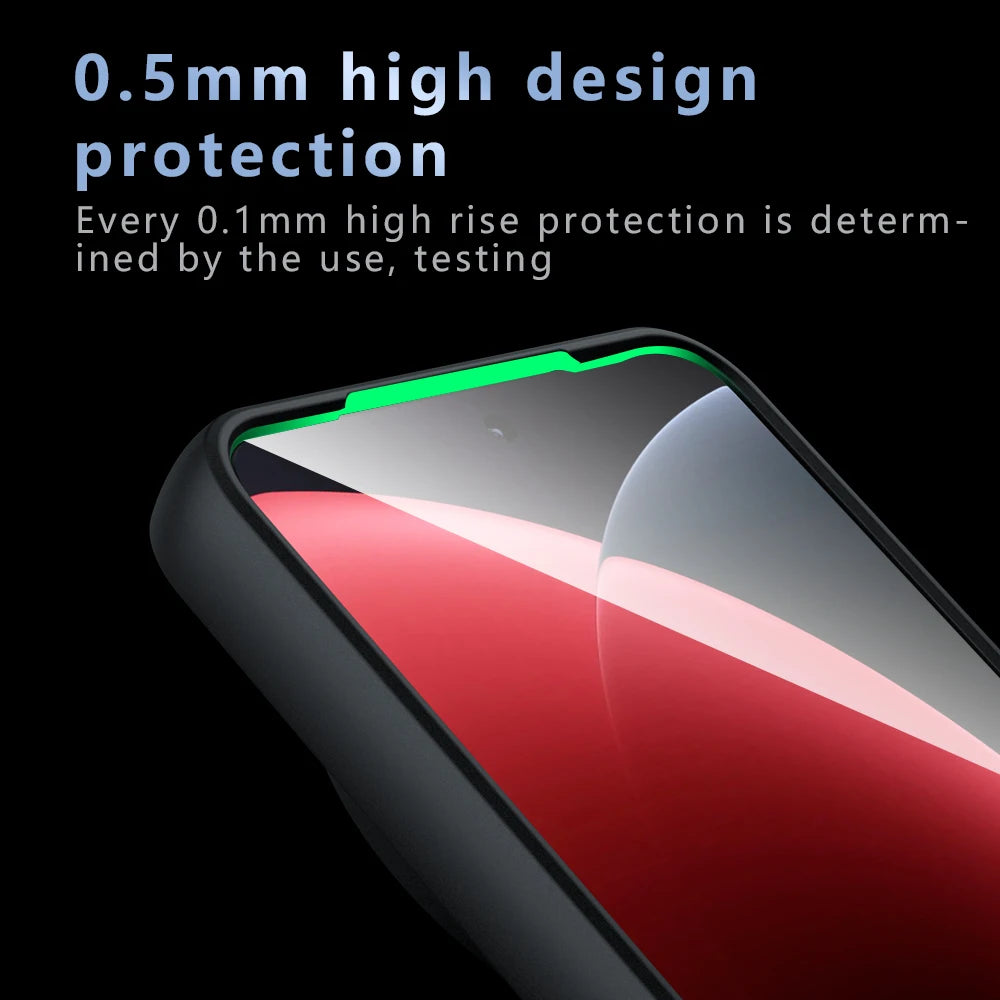 Xiaomi 15 Ultra Hülle matt stoßfest transparent