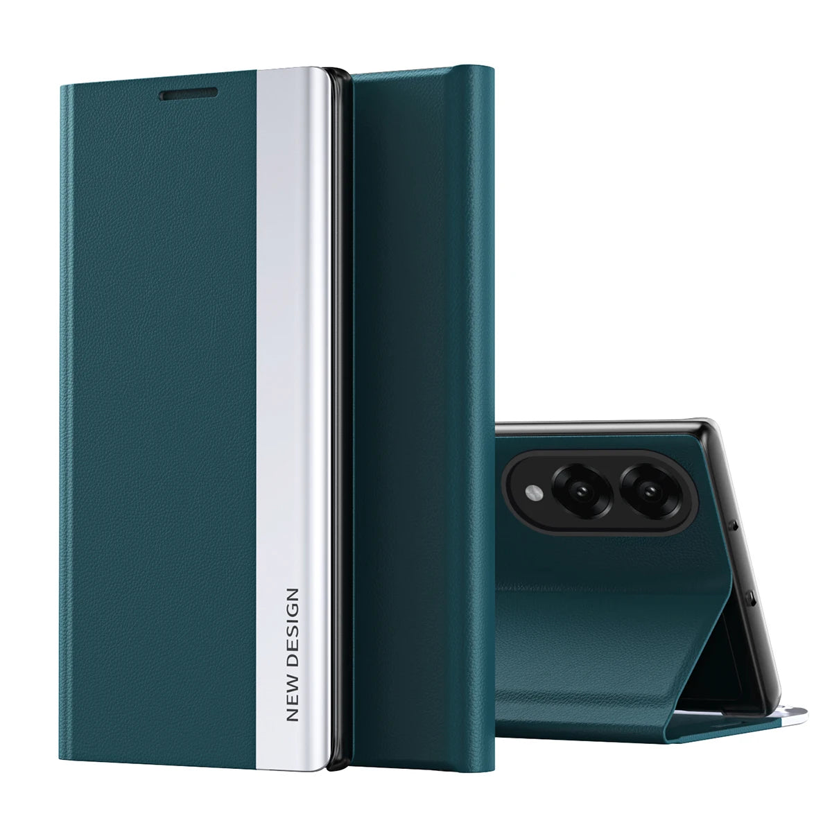 Luxuriöse Leder Wallet Hülle für Samsung Galaxy S10 bis S25