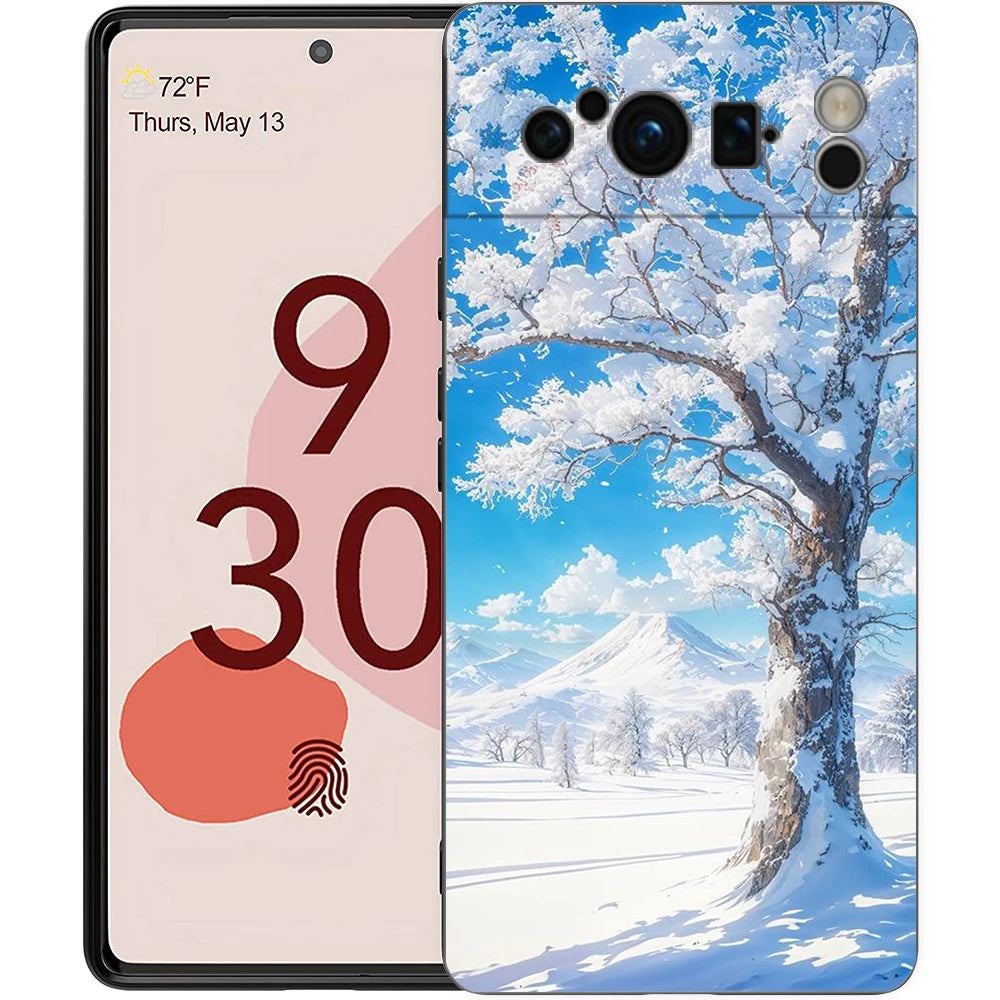 Winter TPU Hülle für Google Pixel 7, 8 & 9