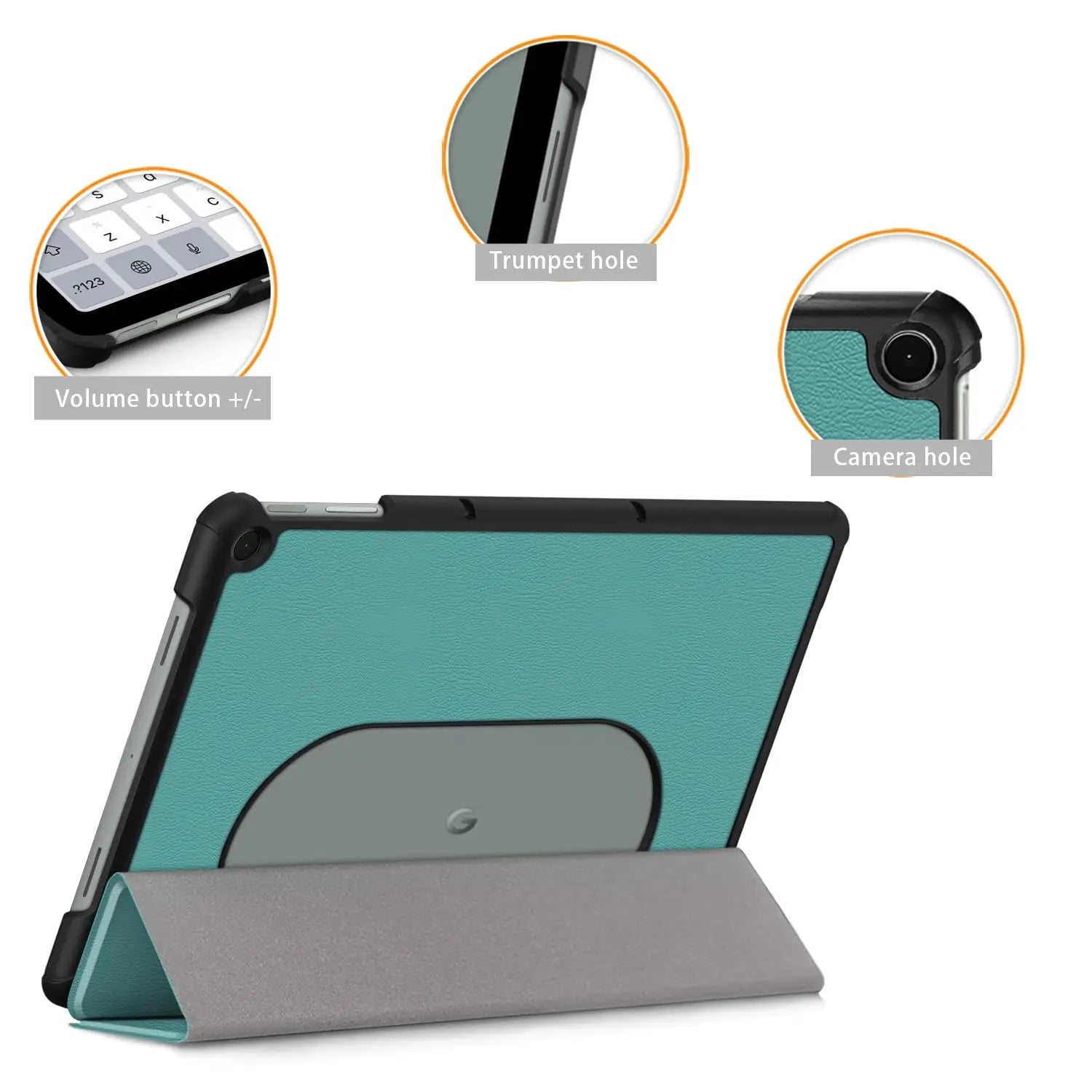 Hülle mit Ständer für Google Pixel Tablet 11 Zoll