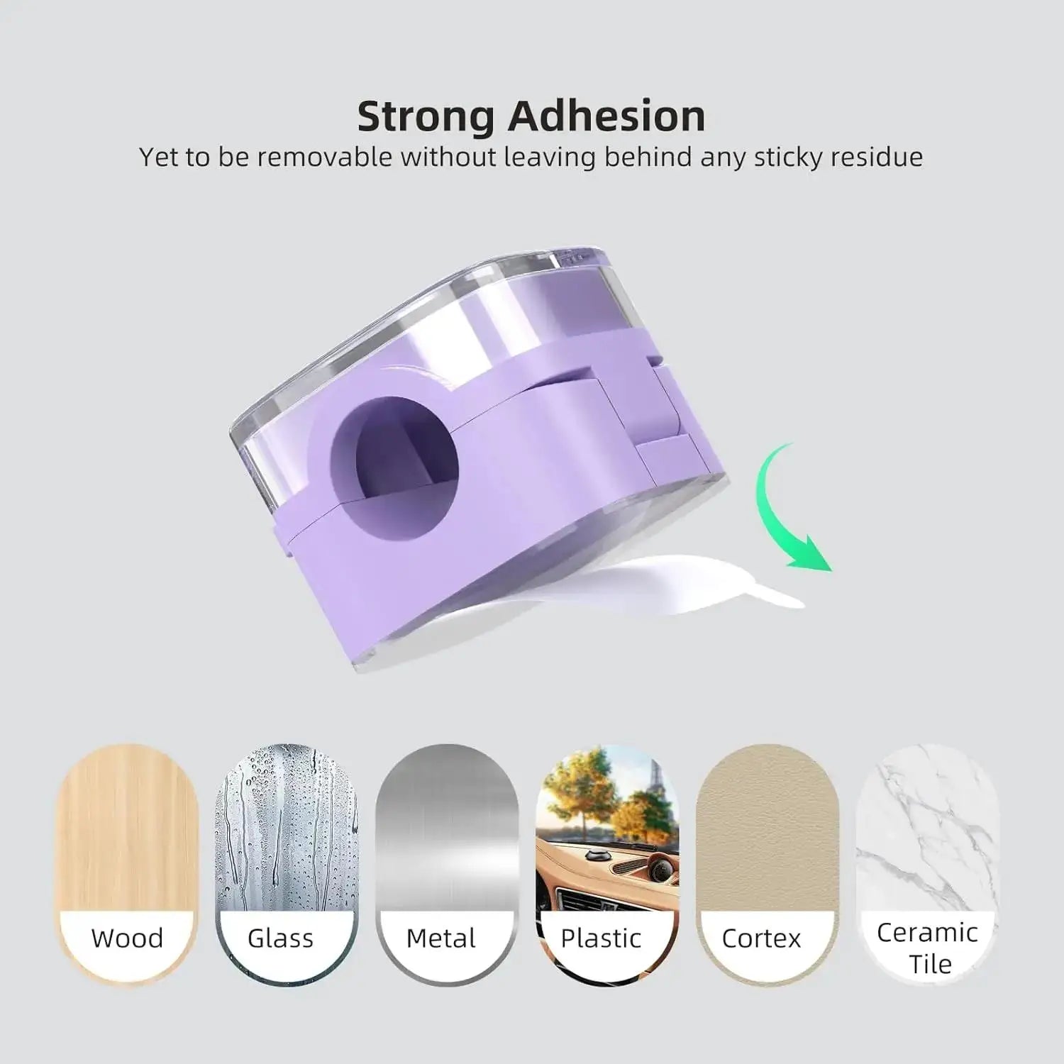 Magnetic USB cable clips, 6-piece organizer