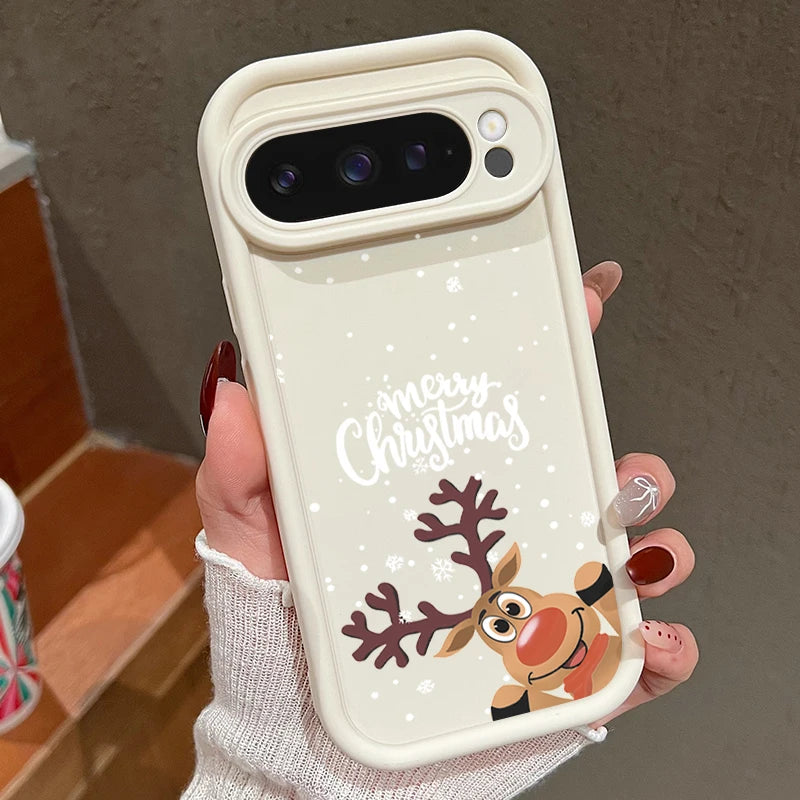 Merry Christmas TPU phone case for Google Pixel