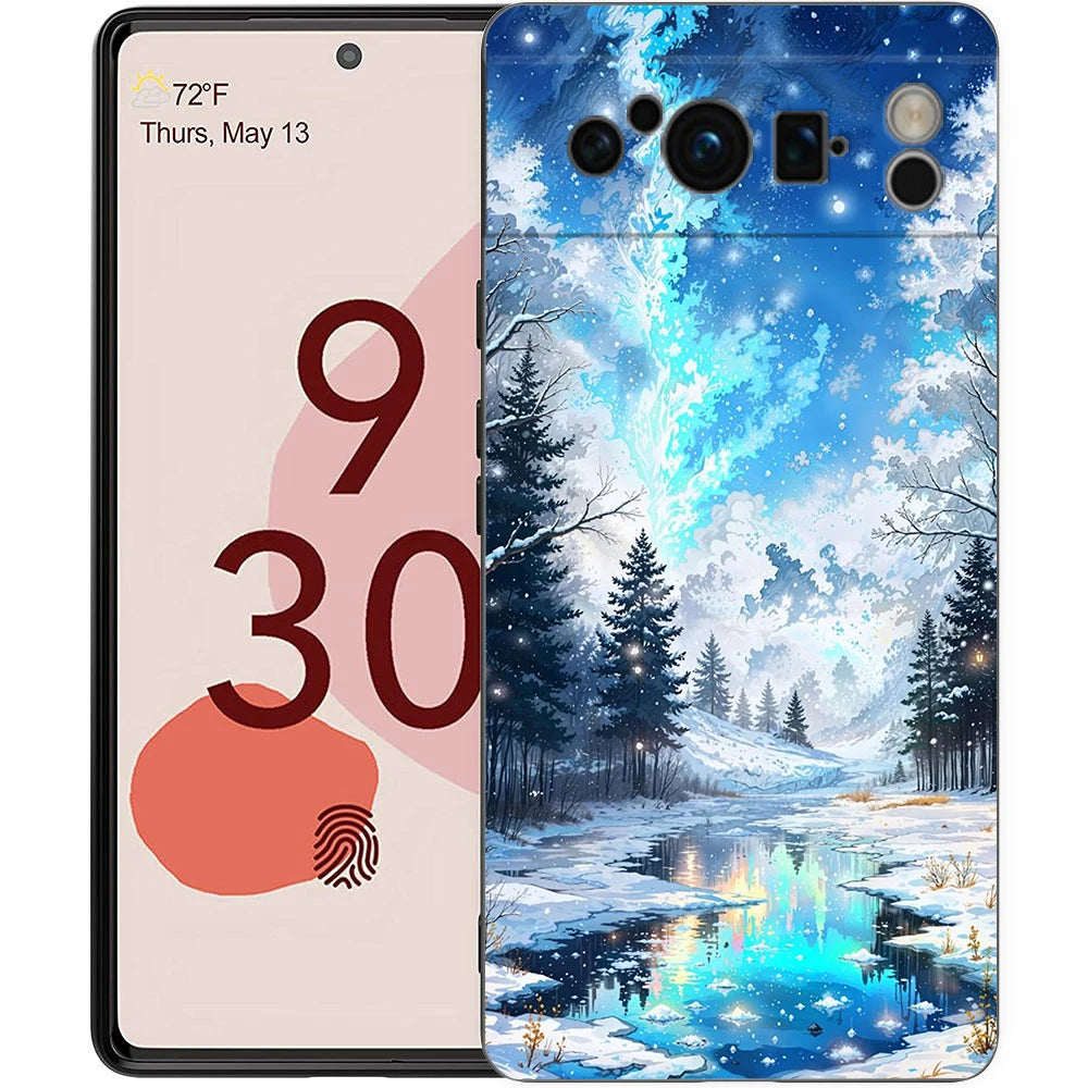 Winter TPU Hülle für Google Pixel 7, 8 & 9
