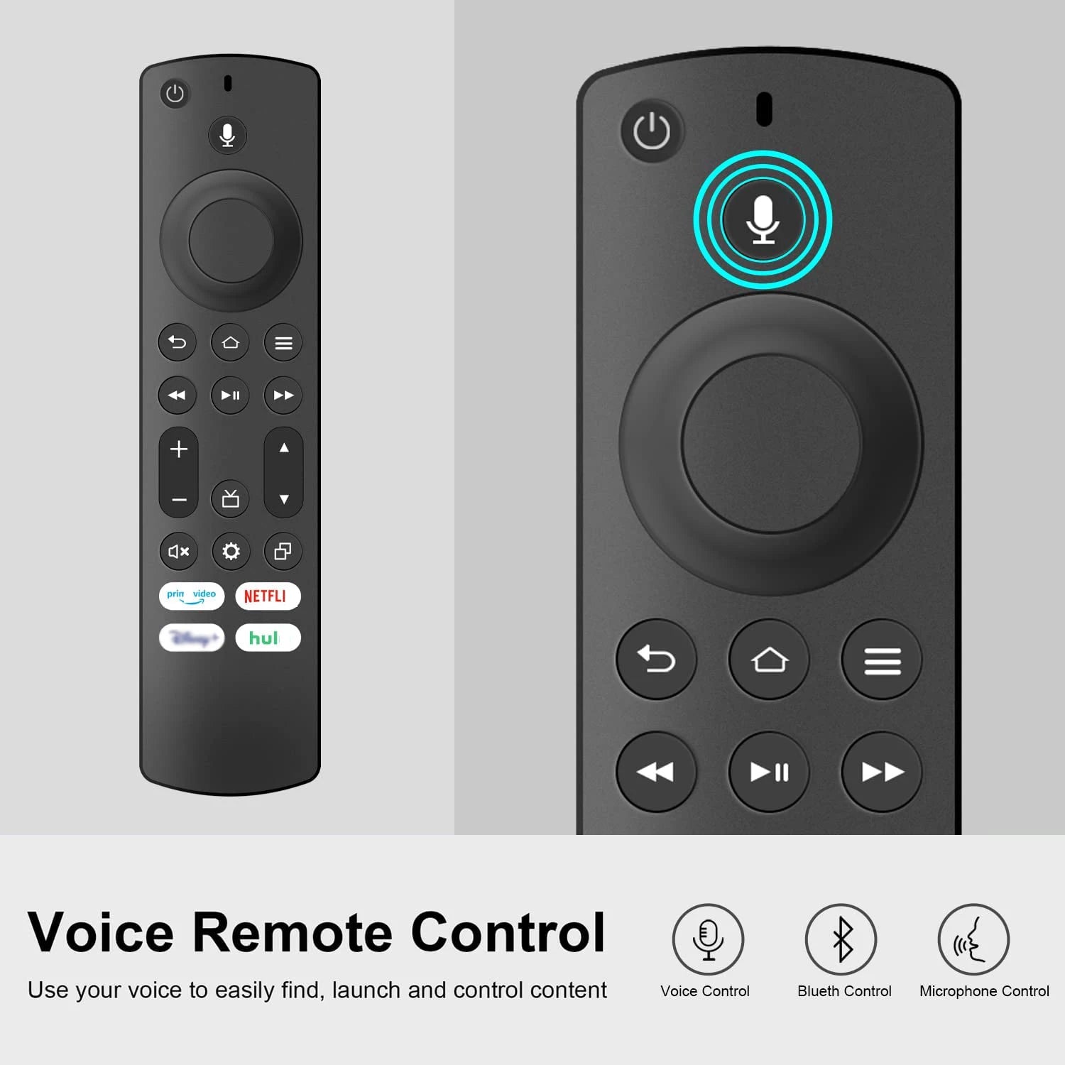 Universal voice remote control for Smart TV devices