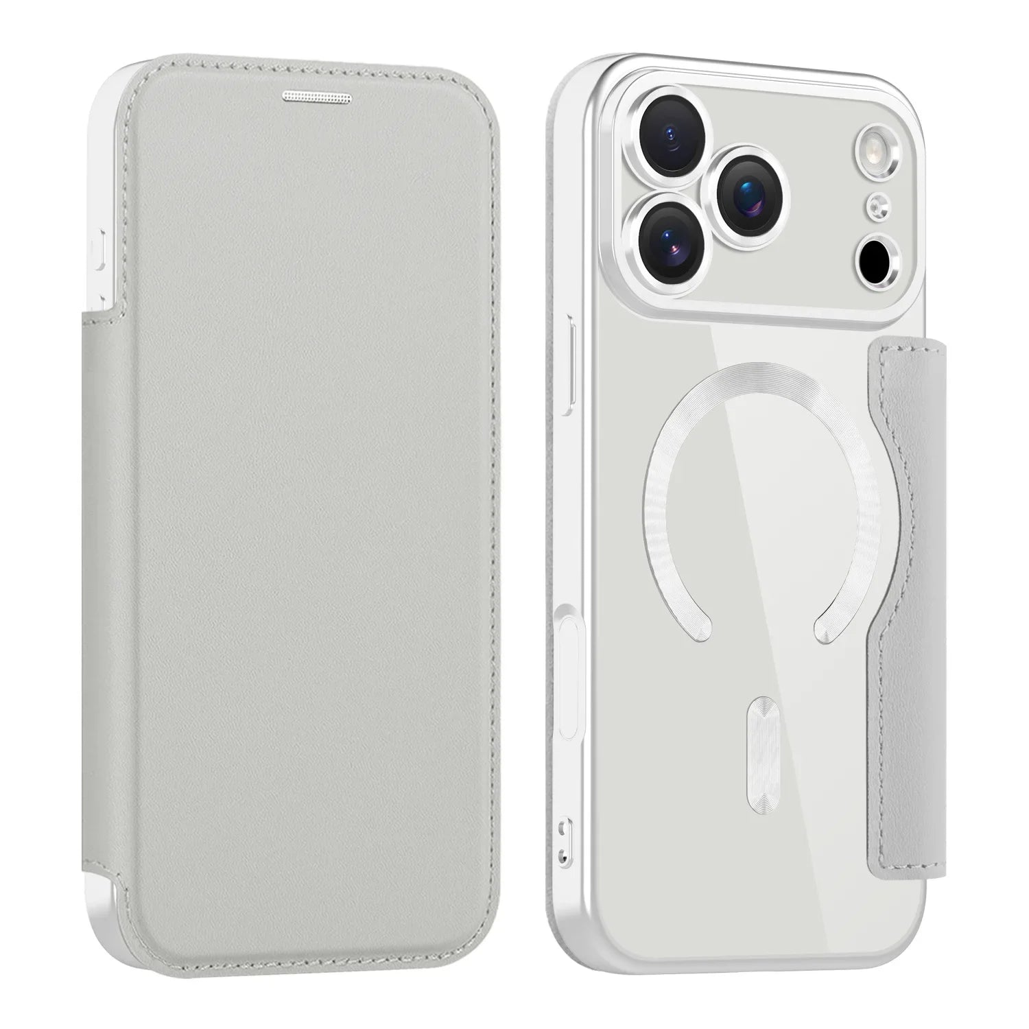Lederhülle für iPhone 17 Pro Max mit Kartenfach