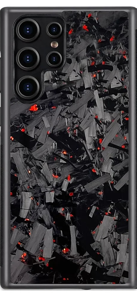 Magnetische Carbon Fiber Hülle für Samsung S25