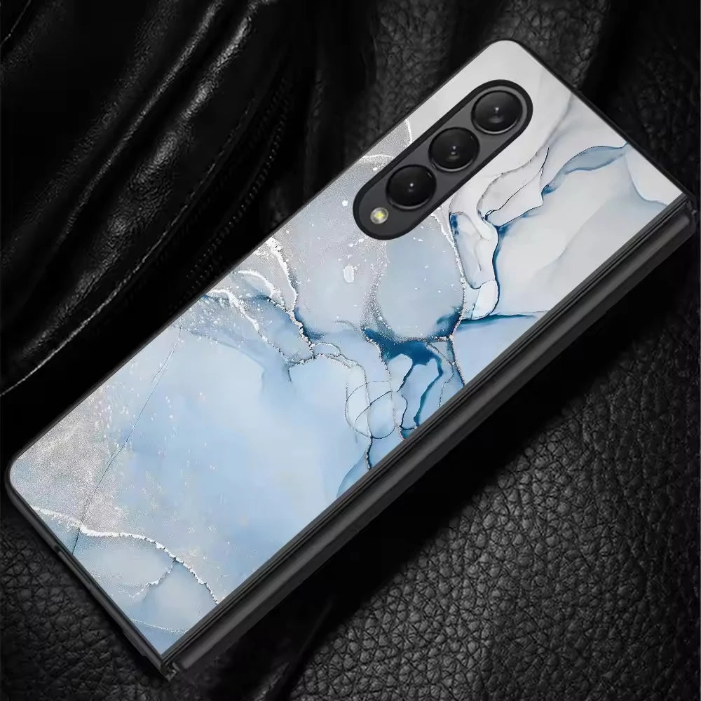 Granit-Marmorhülle für Galaxy Z Fold