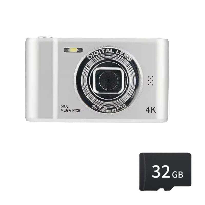 Mini 4K Digitalkamera für Kinder mit HD-Zoom