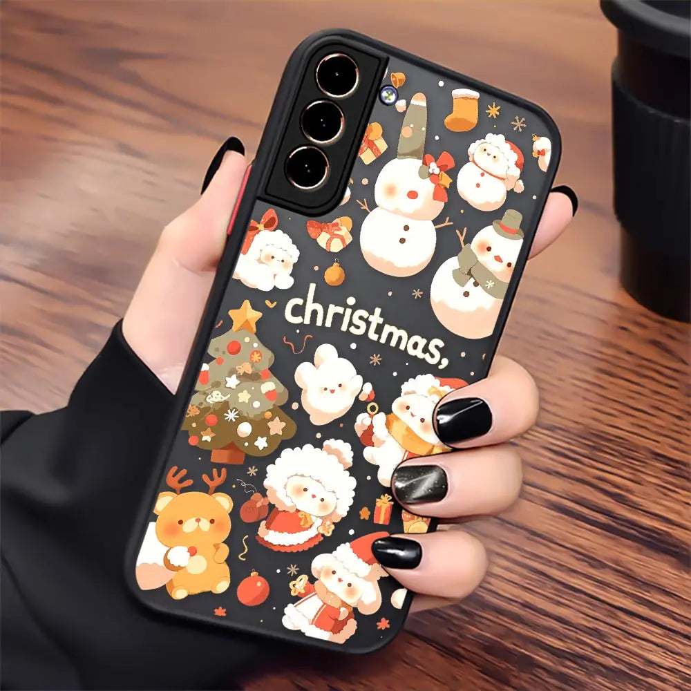 Süße Christmas Candy Handyhülle für Samsung S25