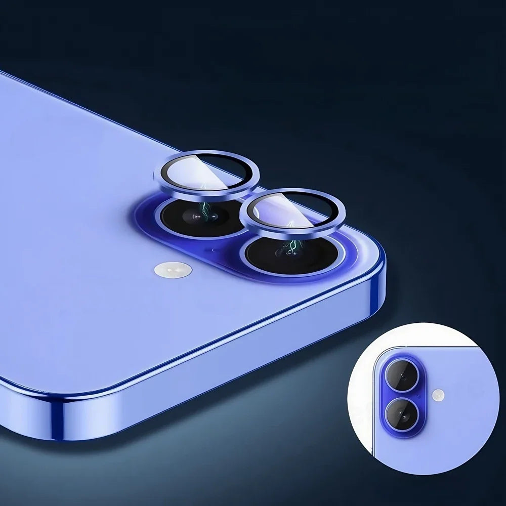 Aluminum camera protective ring for iPhone 17