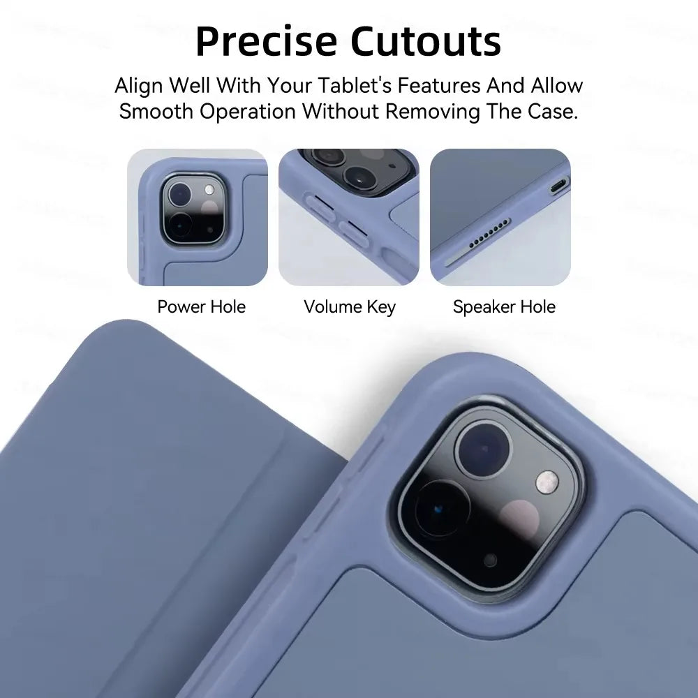 iPad Hülle 2025 mit Stifthalterung