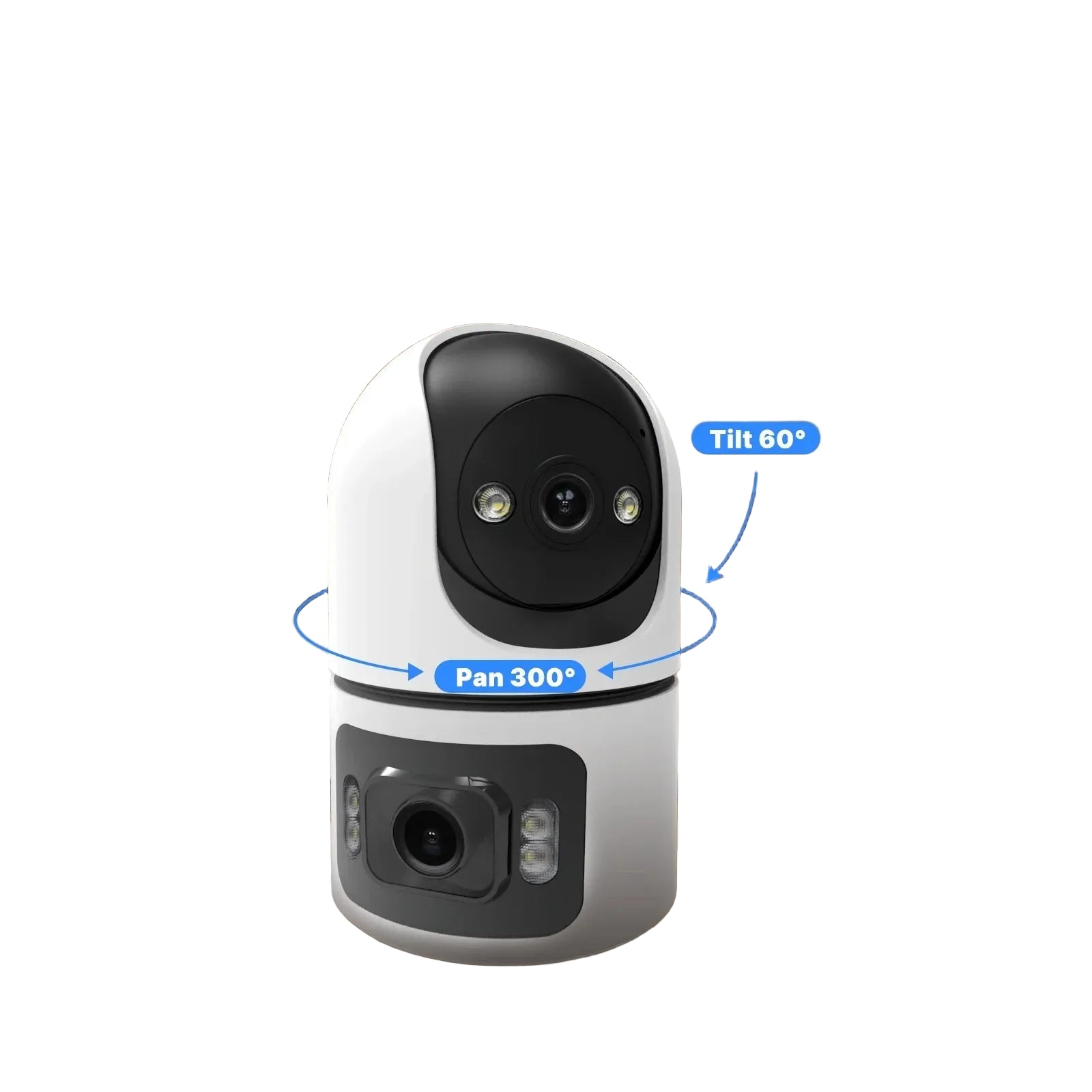 8MP WLAN Überwachungskamera mit Dual-Objektiv & Zoom