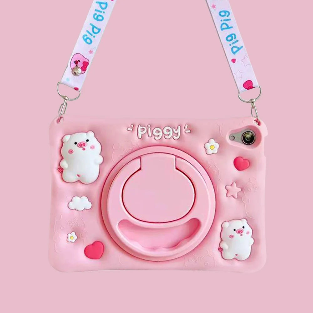 iPad Kinderhülle Cartoon Silikon