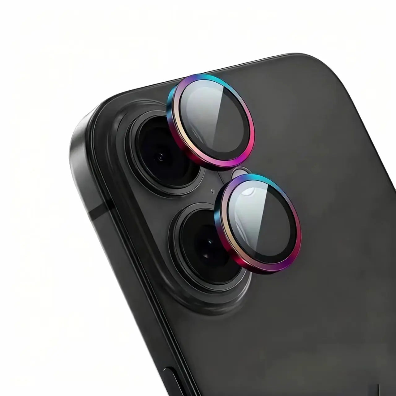 Aluminum camera protective ring for iPhone 17