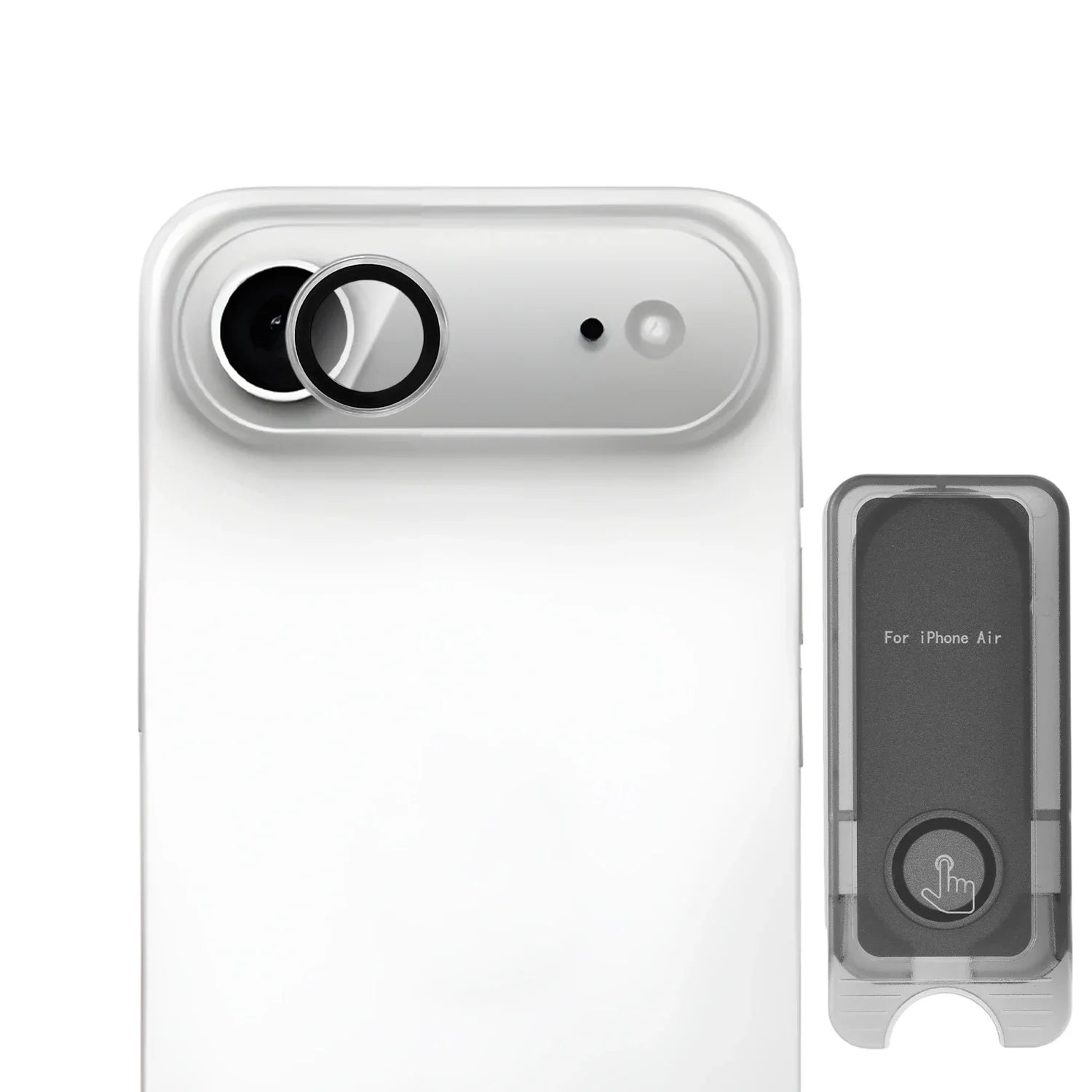 Clear camera lens protector for iPhone 17 series
