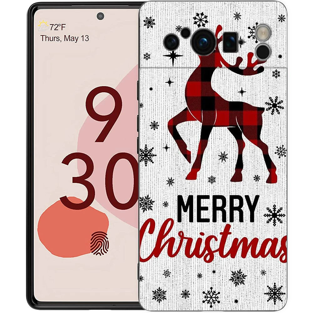 Semi-wrapped TPU silicone case for Google Pixel 8 - shockproof and stylish