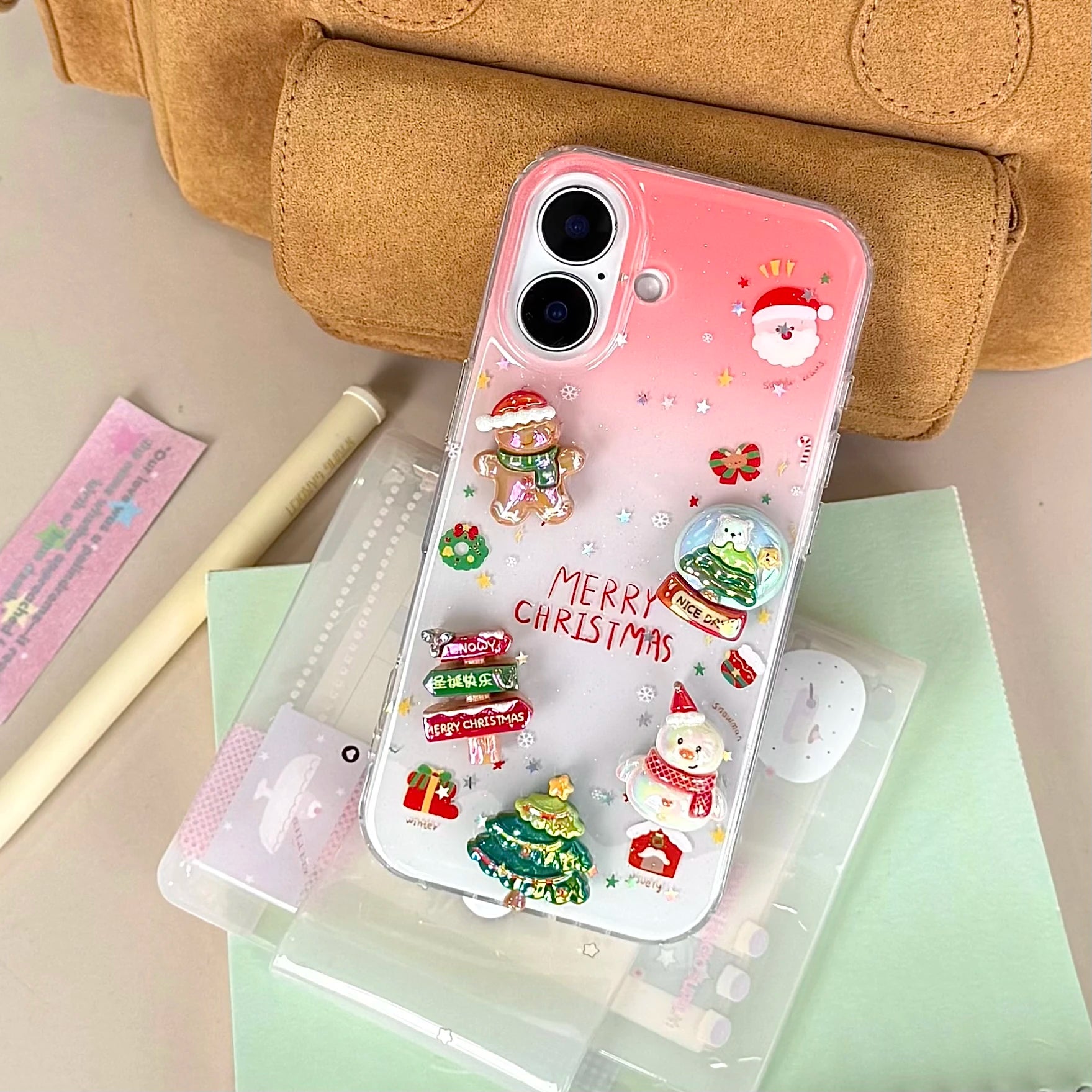 3D Weihnachtsbaum Hülle für iPhone 17 & 16