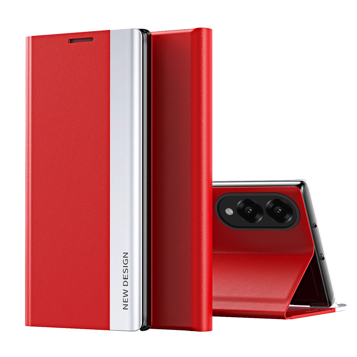 Luxuriöse Leder Wallet Hülle für Samsung Galaxy S10 bis S25