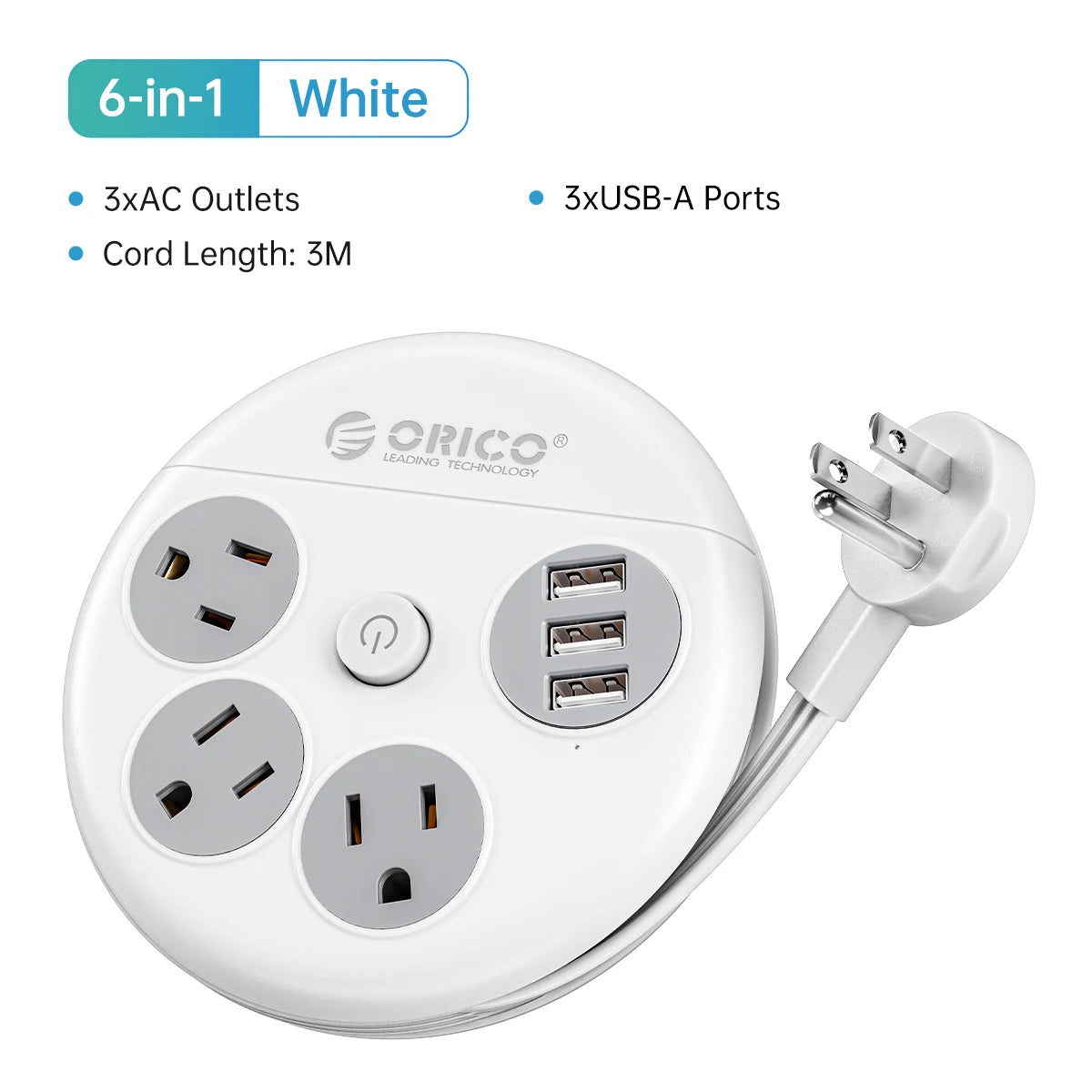 Steckdosenleiste Reiseadapter USB-C