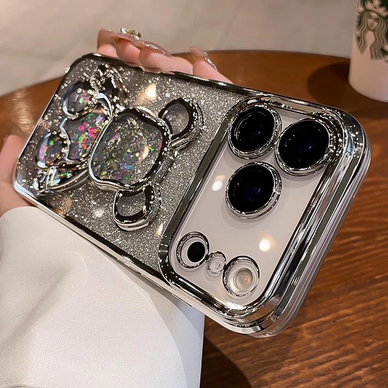 Niedliche Quicksand Bären Hülle für iPhone 17