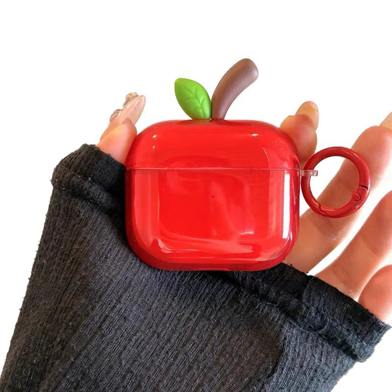 Rote Frucht Silikon Hülle für AirPods