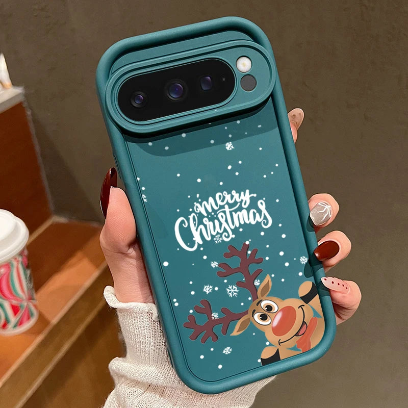 Merry Christmas TPU phone case for Google Pixel