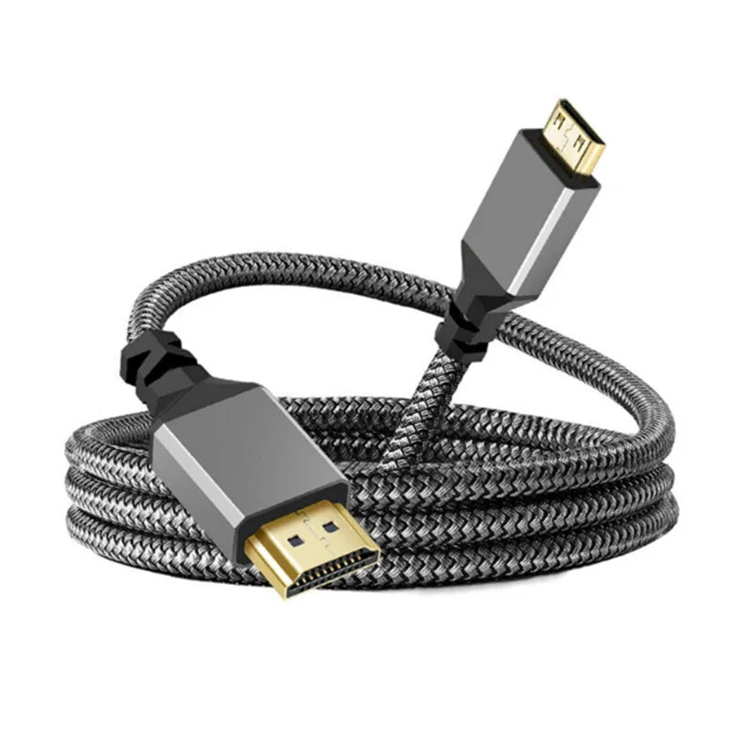 Mini HDMI zu HDMI Kabel 4K 60Hz für Kamera & Co.