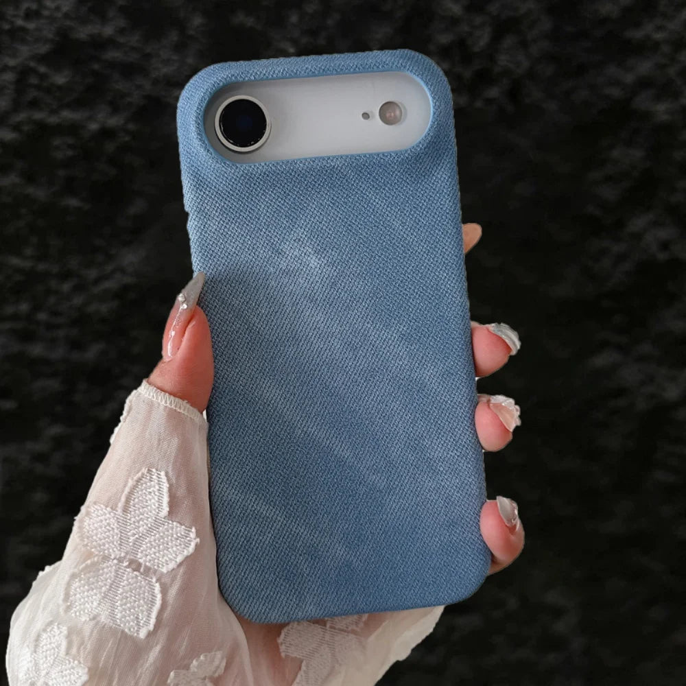 Vintage Denim Rüstungshülle mit Kühlung rahmenlos