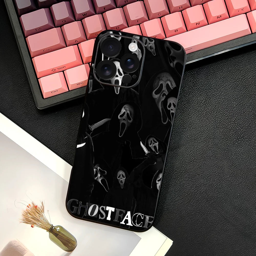 Ghost Face Scream Hülle iPhone TPU weich hautfreundlich