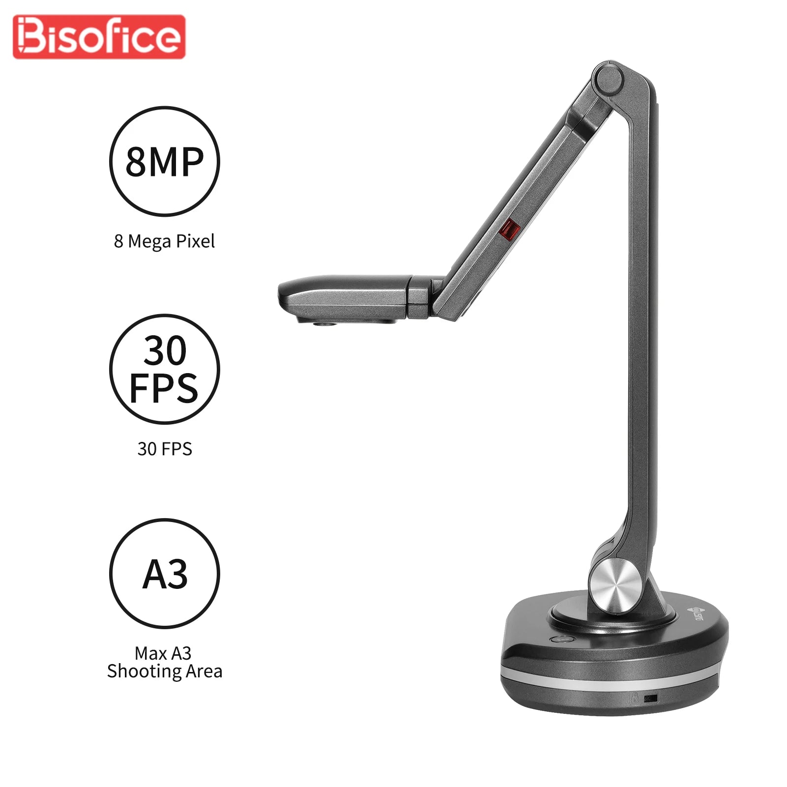 2-in-1 Dokumentenkamera & Buchscanner mit Autofokus