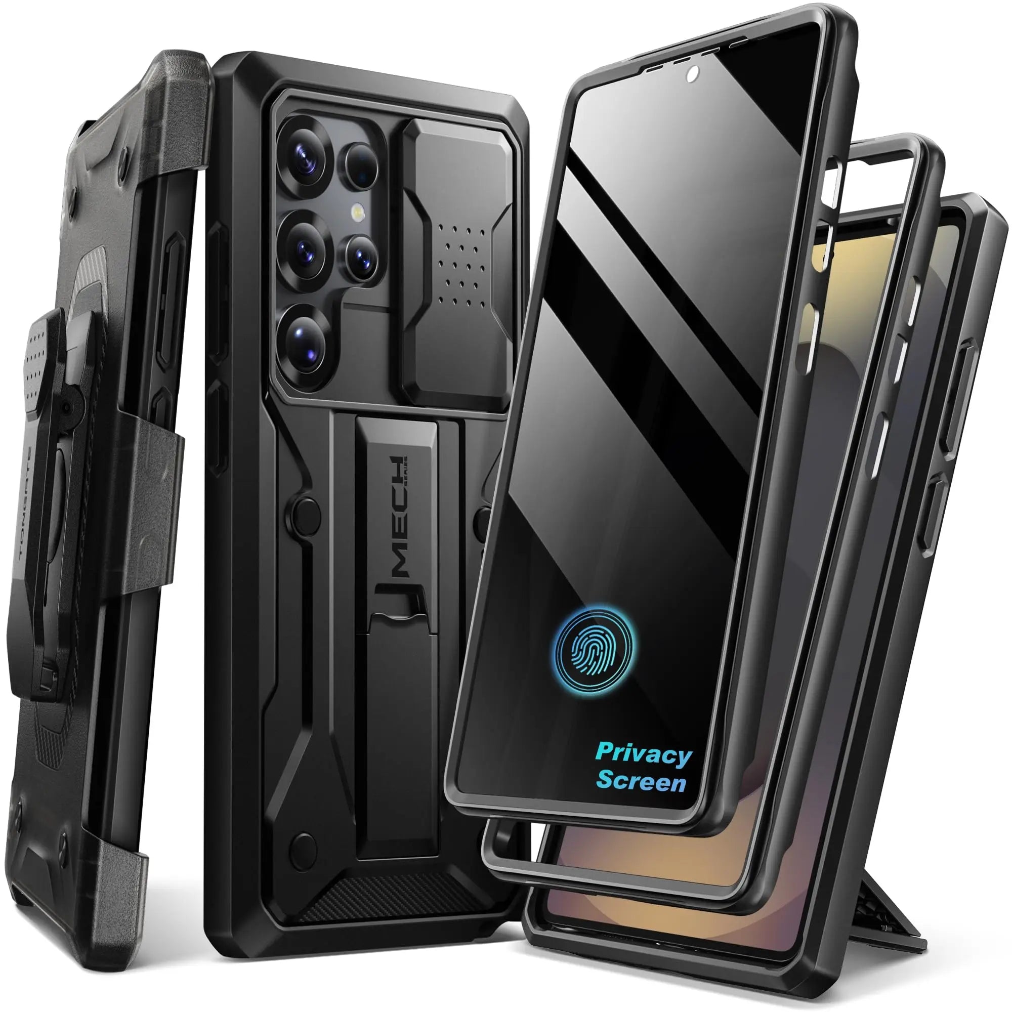 Robuste Schutzhülle mit Ständer für Galaxy S25 Ultra