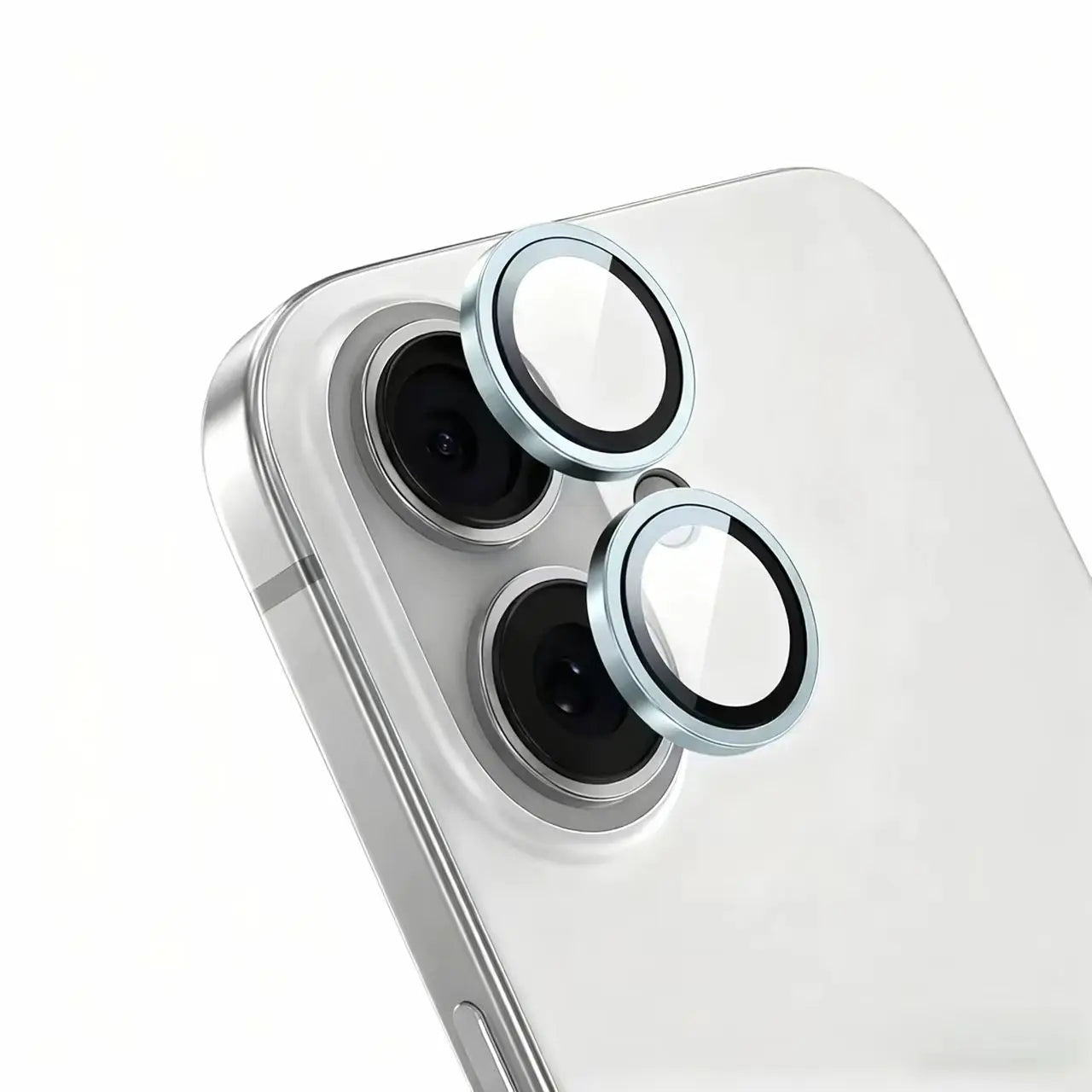 Aluminum camera protective ring for iPhone 17