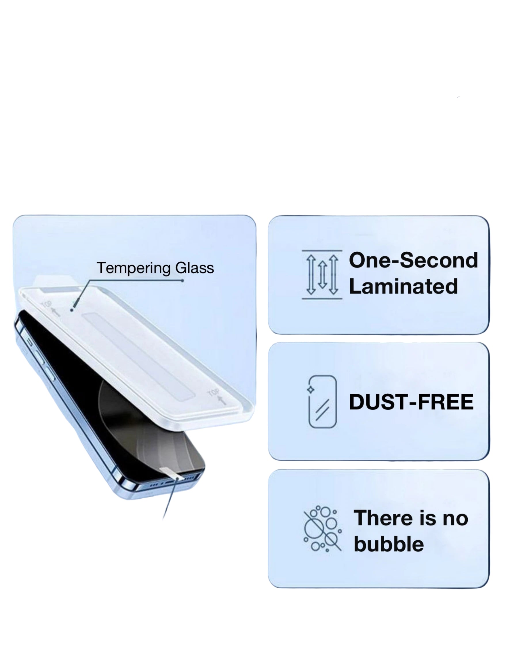 Panzerglas Displayschutzfolie für iPhone 17 Serie