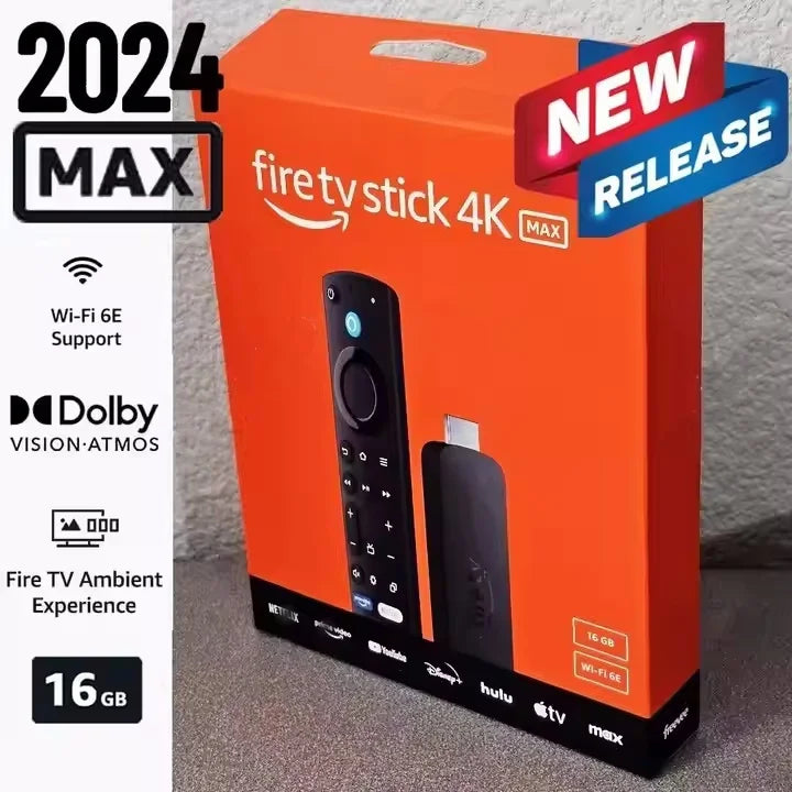 4K MAX Streaming Stick with WiFi 6 support