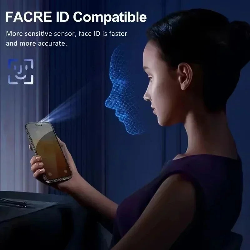 4-pack of privacy screen tempered glass for iPhone 17 Pro Max