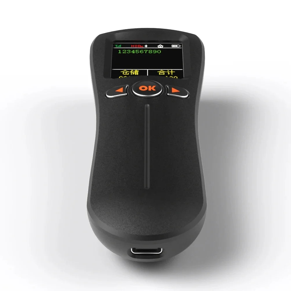 Tragbarer Mini 2D Bluetooth Barcode Scanner Pocket