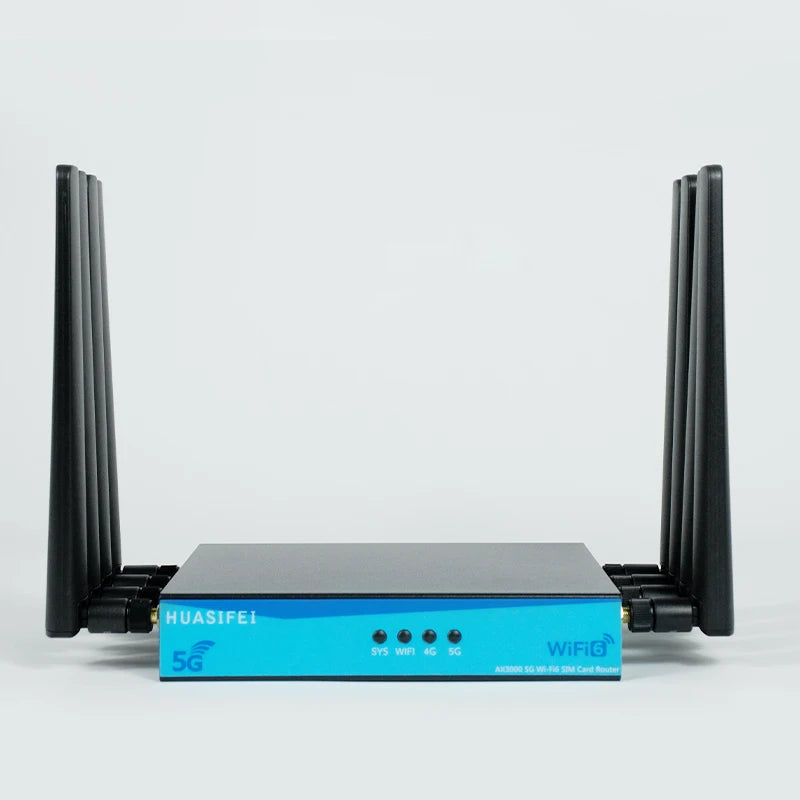 WLAN6 5G LTE Router mit SIM-Slot und 3000 Mbit/s