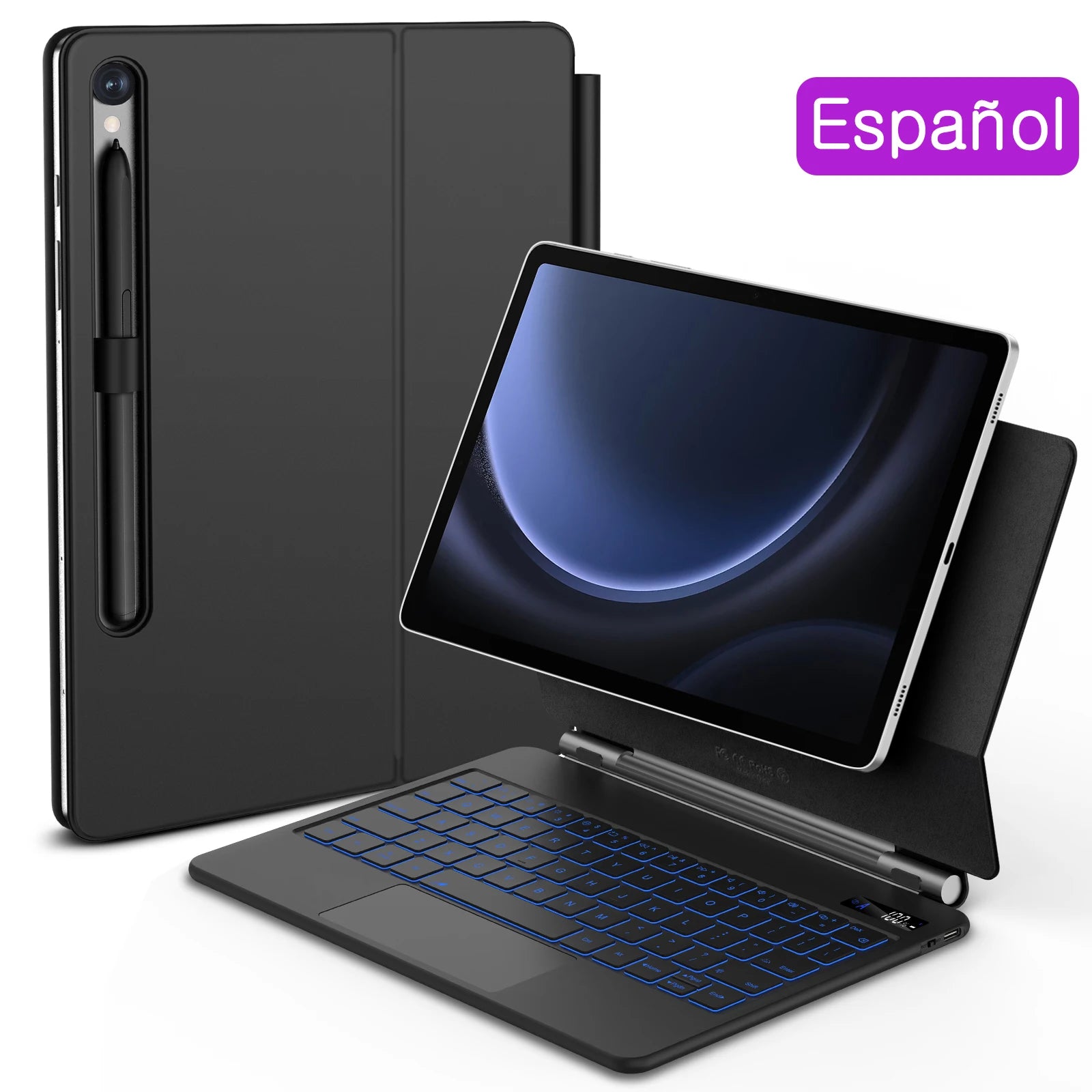 Magische Tastatur für Galaxy Tab S7 Plus S8 S9