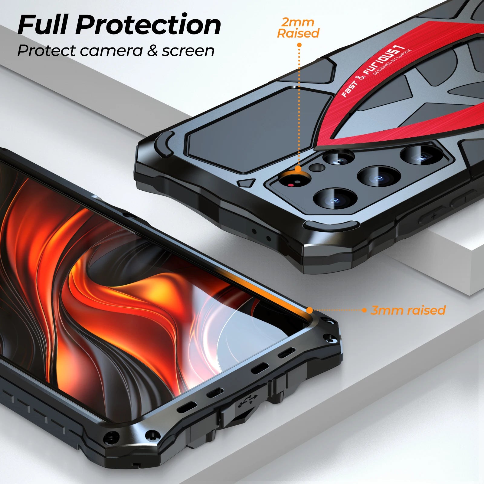 Stoßfeste Militärhülle für Samsung Galaxy Modelle