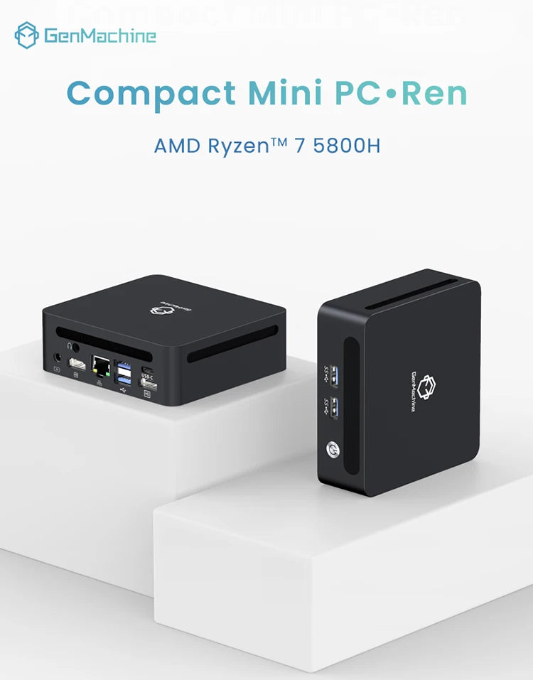 Kompakter 5800H Mini PC mit Windows 11